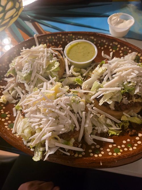 Sopes at La Fiesta 2 in Collinsville