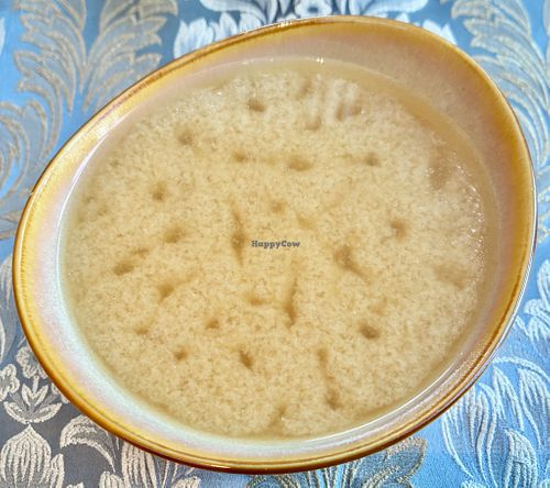 Miso soup at Anise in Dubai