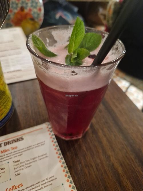 Non alcoholic cocktail at Comptoir Libanais London Bridge  in South East London