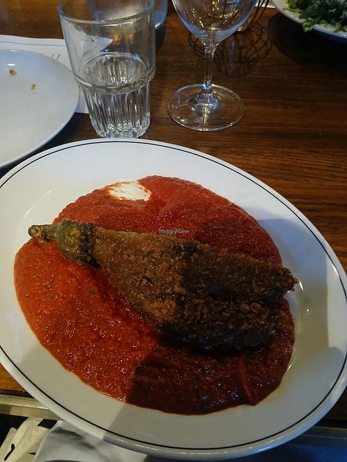 Eggplant main at Garden State Hotel in Melbourne