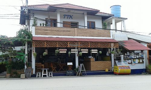 Front of House TTK Restaurant at TTK Restaurant in Pai