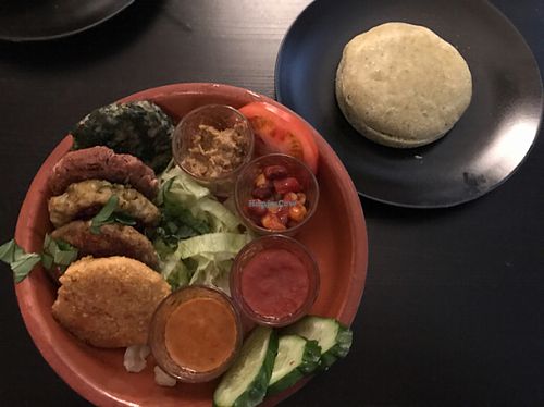 Burger selection at Jiva Burgers in St Petersburg