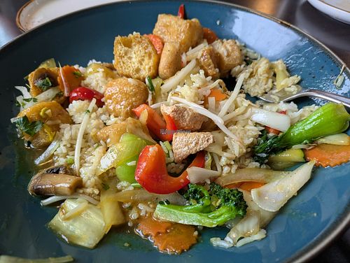 Tofu with lemongrass at Pho Van Van in Ottawa