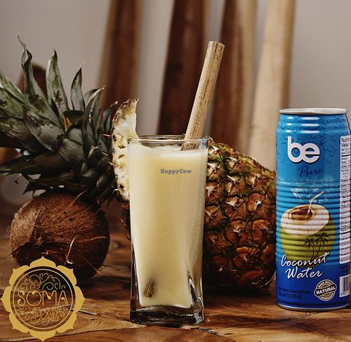 'The Coconut Powerplant' smoothie at Soma Vital Food in Sofia