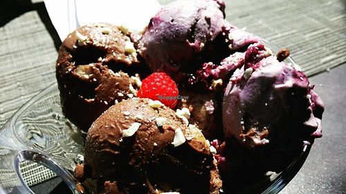 I scream for this homemade vegan Icecream! at Soma Vital Food in Sofia