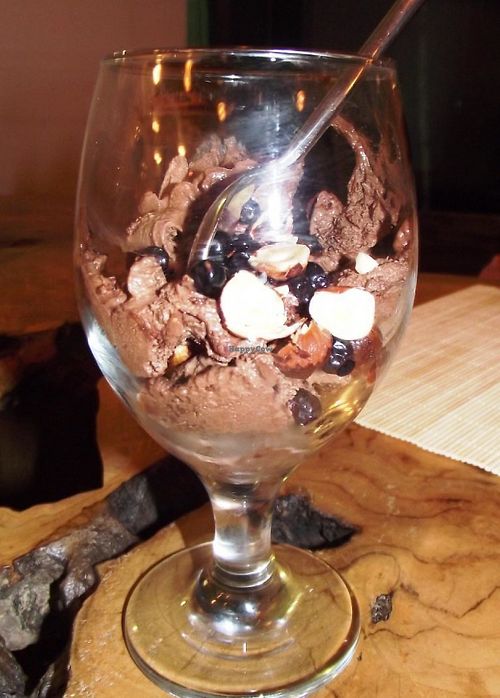 Vegan ice cream  at Soma Vital Food in Sofia