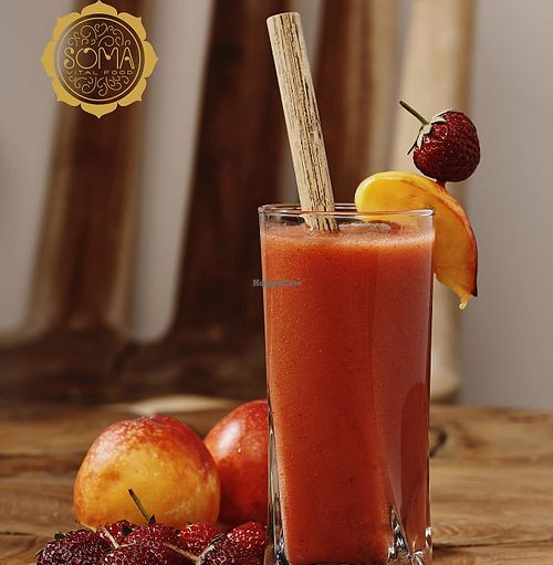 Crootie-fruity smoothie at Soma Vital Food in Sofia