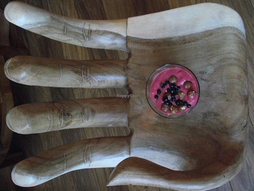 Fruit cream  at Soma Vital Food in Sofia