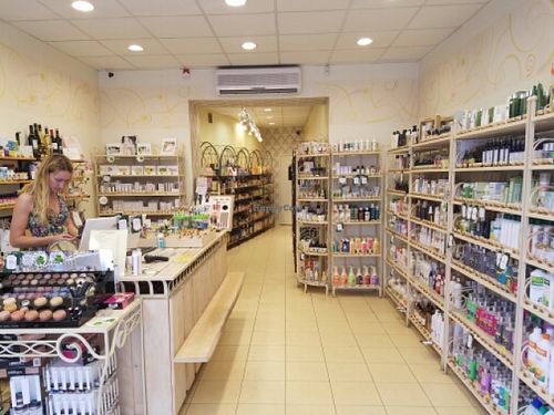 inside at Bioteka - Krisjana Barona in Riga