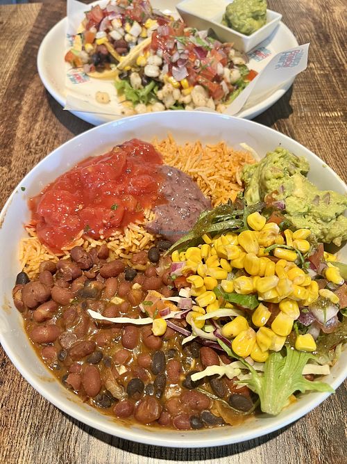 Macho bowl and tacos  at Holy Guaca-Moly in Paihia