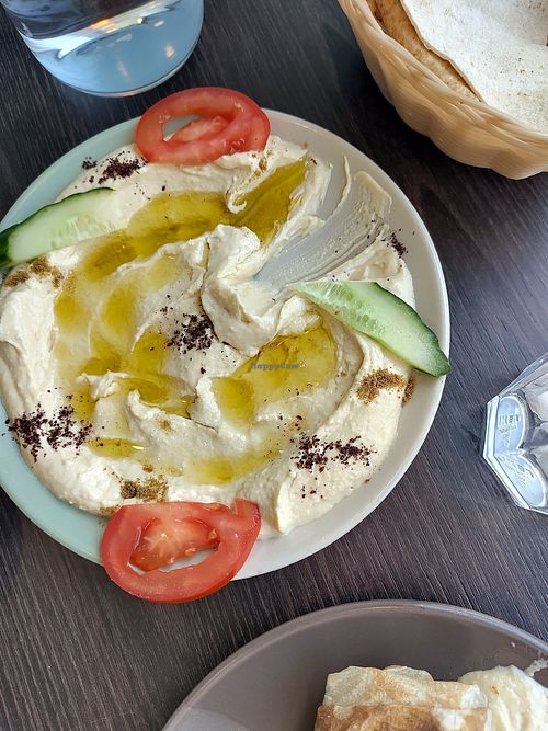Hummus at Olive Tree Restaurant in Waterford