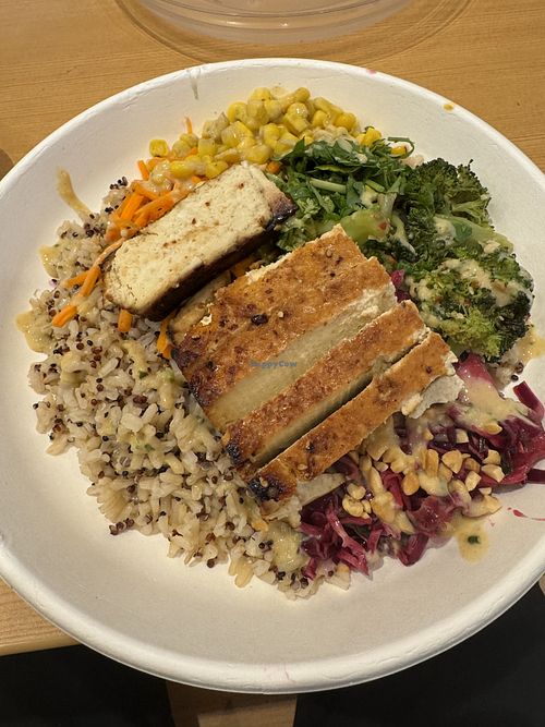 Buddha bowl with tofu  at ATL - Modern Market Eatery - Terminal B in Atlanta