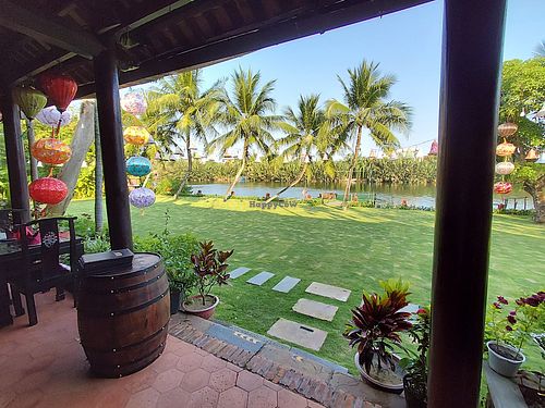 River View at Moon river - Song trang restaurant Hoi An in Hoi An