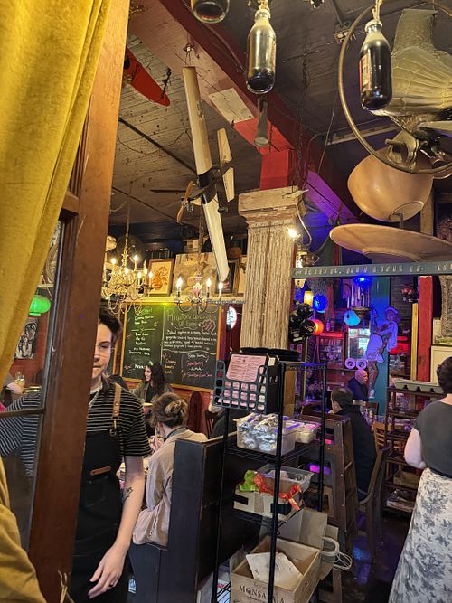 Cute atmosphere  at Bizzarro Italian Cafe in Seattle