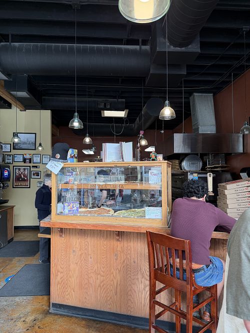 😋  at Mezza Luna Pizzeria in Eugene