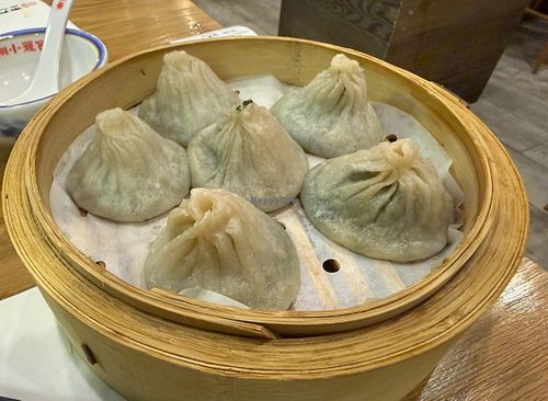 Vegan Soup Dumplings at Nan Xiang Xiao Long Bao in New York City