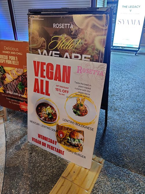 Vegan Options at ROSETTA MEXICAN FOOD in Krabi