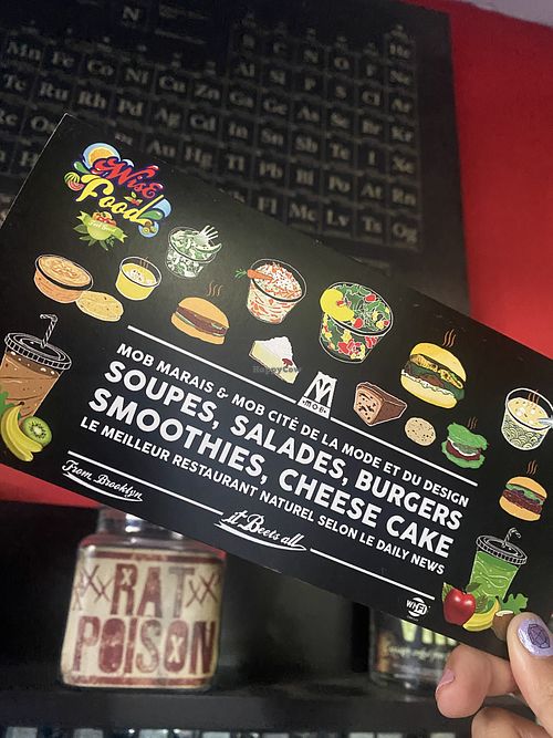 No Idea It Would be My First and Last Time Here Circa 2015, It’s Been Closed for Awhile Now - Postcard Found Today 😅  at M.O.B. - Marais in Paris