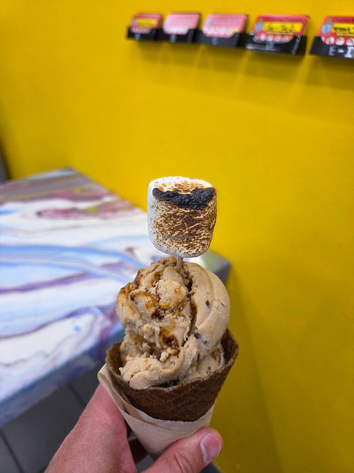 Smores at Countertop Creamery in Rochester