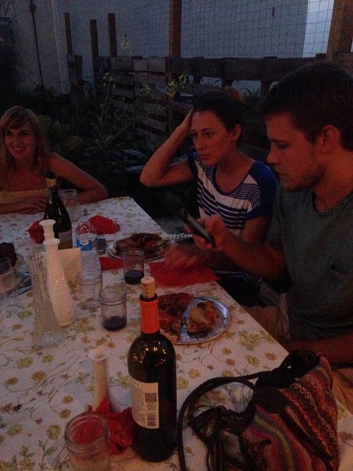 One of the monthly pizza nights  at Community Loaves in Jacksonville