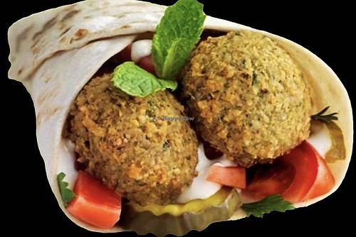 Original Falafel wrap  at Pure Falafel in Delft