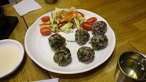 Small rice balls with wild vegetables! at Babione - 바비오네 in Seoul