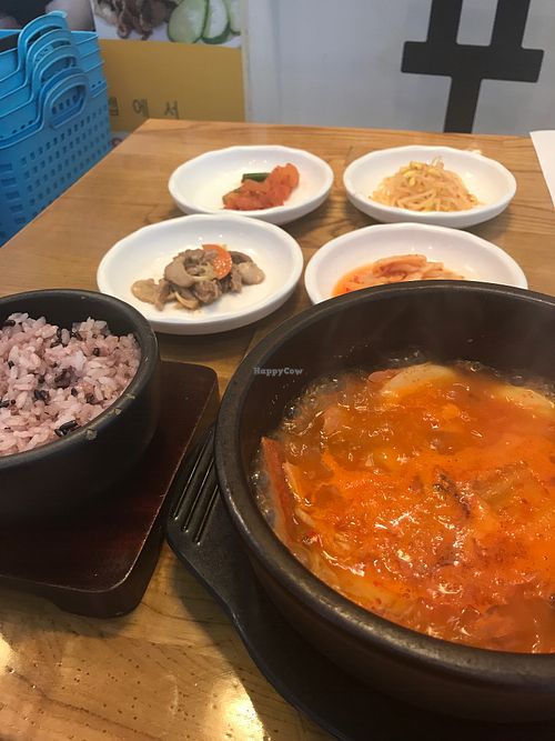 kimchi stew  at Babione - 바비오네 in Seoul