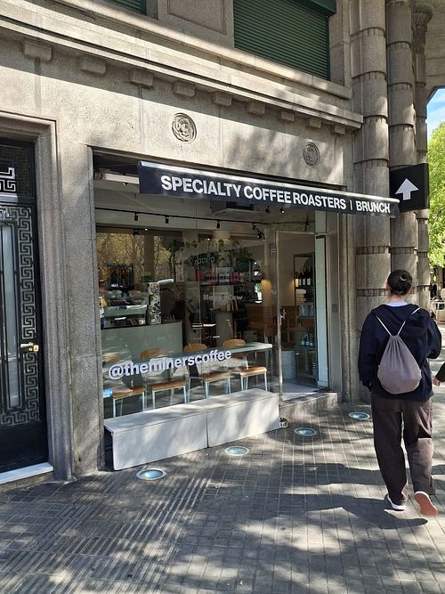 Place at The Miners Coffee Gran Via in Barcelona