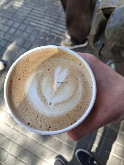Nice coffee! at The Miners Coffee Gran Via in Barcelona