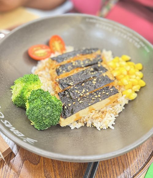 Unagi Rice (vegan)   at BMS Organics Cafe in Kuala Lumpur