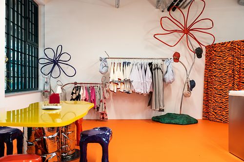 Some cool fashion brands   at Merry Shark in Prague
