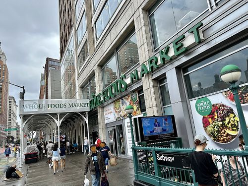 store front  at Whole Foods Market - Union Square in New York City