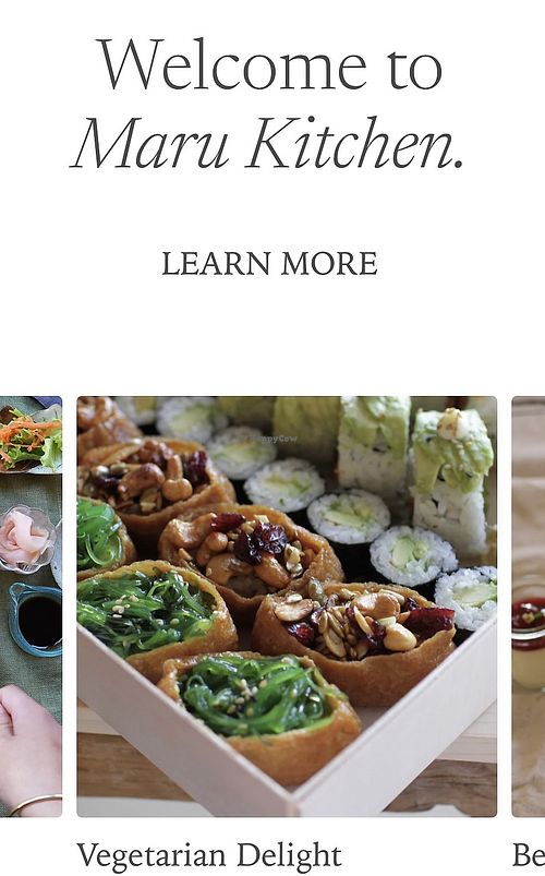 Image from the websitee  at Maru Kitchen in Christchurch