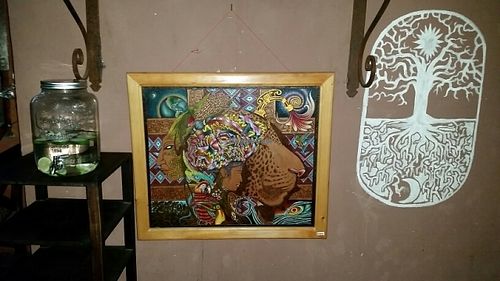 inside at Samsara in Antigua