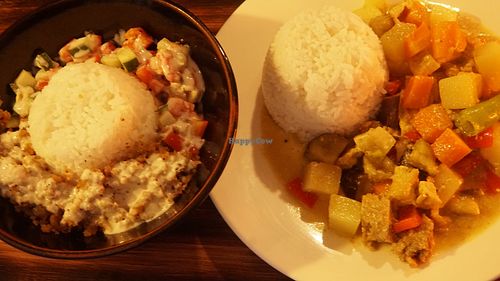 Falafel x Curry  at Gulay ni Sinang in Coron