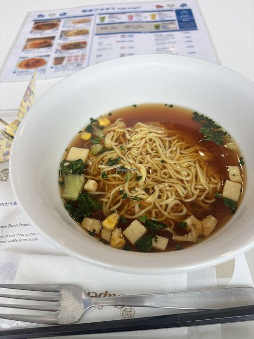 Vegan ramen   at Café Aogiri in Hiroshima