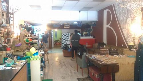 Inside Bona! at Bona! Cafe in Tijuana