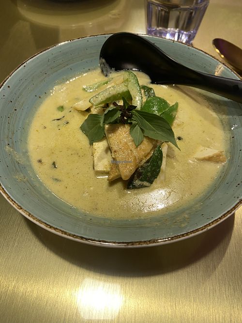 Green curry  at Isaan Der - Thai Kitchen & Bar in Toronto