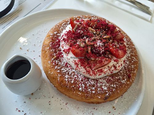 Signature pancakes  at Manteiga in Darlinghurst