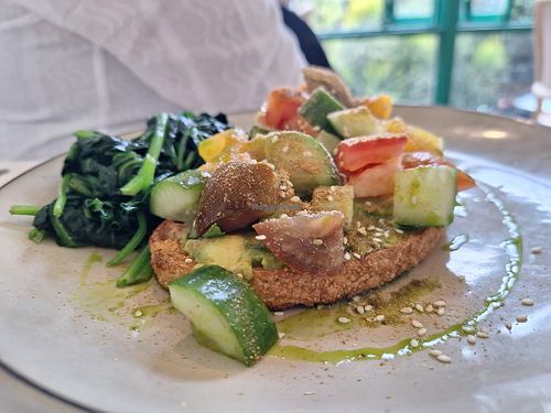 Vegan Gluten free on request dish  at Manteiga in Darlinghurst