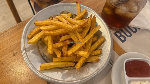 fresh cut fries  at La Cucina Ruteng in 