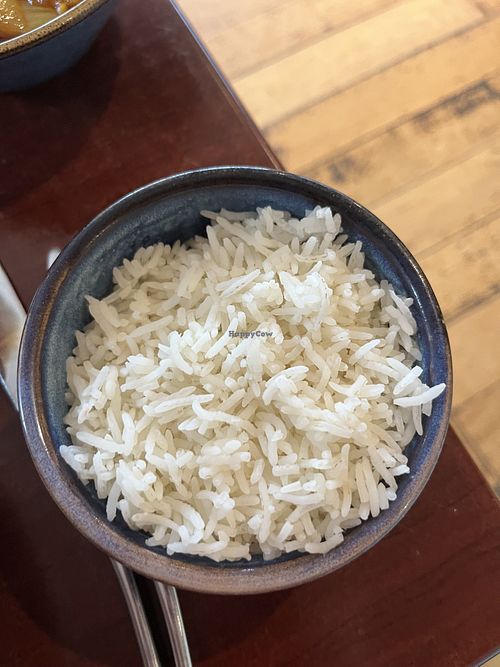 Plain rice   at Natraj Romsey in Romsey