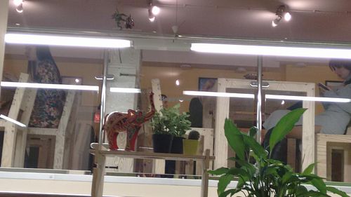 Seating area ( 2nd floor) at Jagannath na Tverskoy in Moscow