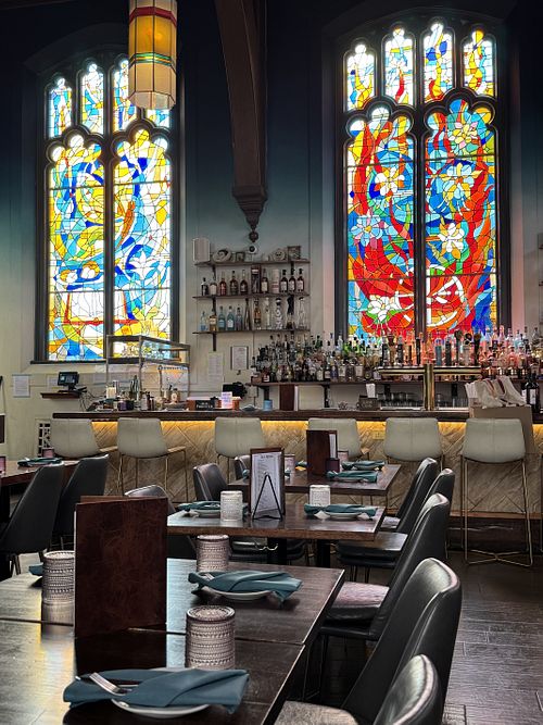 Beautiful setting  at Noche Mexican BBQ  in Louisville