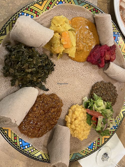 Veggie Combo  at Beteseb Restaurant  in Silver Spring