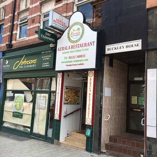 outside  at Kerala Restaurant in Leeds