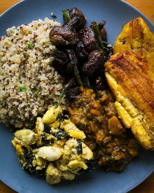 Vital lunch spacial  #Veganuary at Vital Juice Bar (Vegan) in Ocho Rios