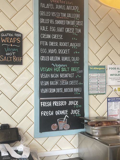 Salt beef   at Freshbake Bagel  in London
