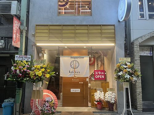 Open 3/9   at Koisus Vegan Curry & Tempura in Osaka