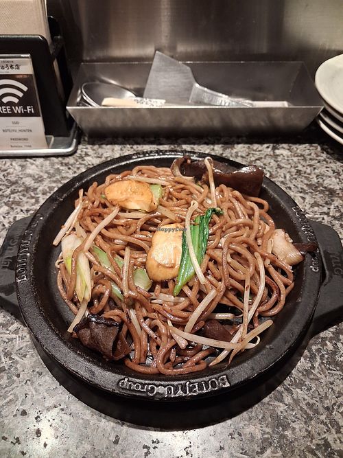 Vegan teppanyaki at BOTEJYU Flagship Store Dotonbori  in Osaka